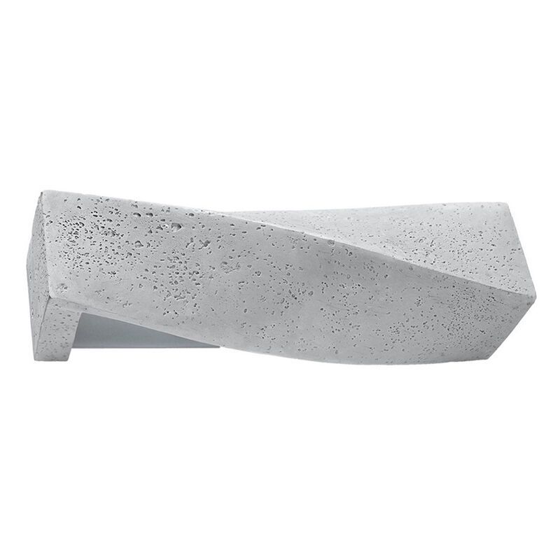 Design wandlamp Annick, grijs, beton