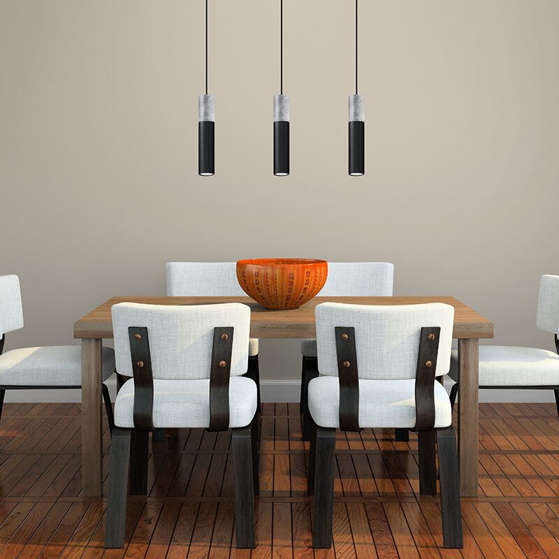 Betonnen hanglamp Fardou, grijs