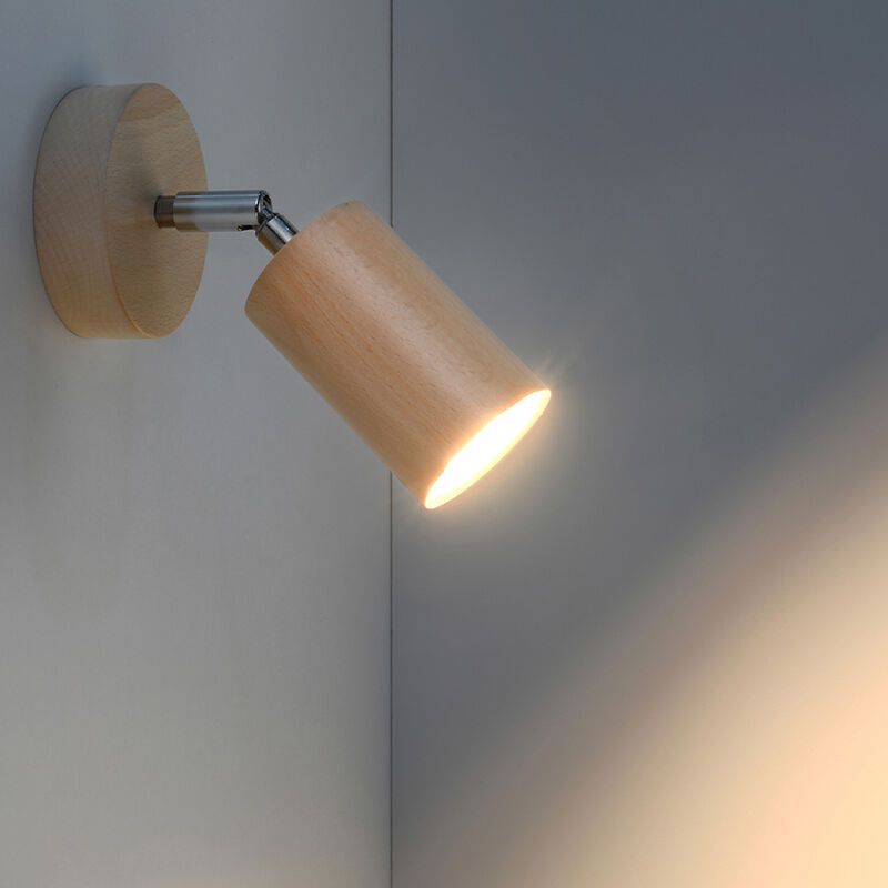 Houten wandspot Fredrik