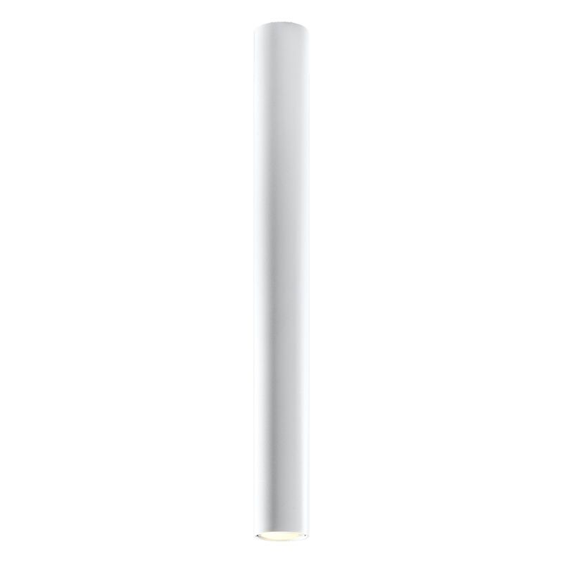 Witte opbouwspot Harley, aluminium, 60 cm