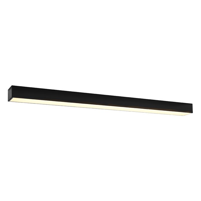 Moderne plafondlamp Mascha, zwart, aluminium, 38W, 3000K Moderne plafondlamp Mascha, zwart, aluminium, 38W, 3000K
