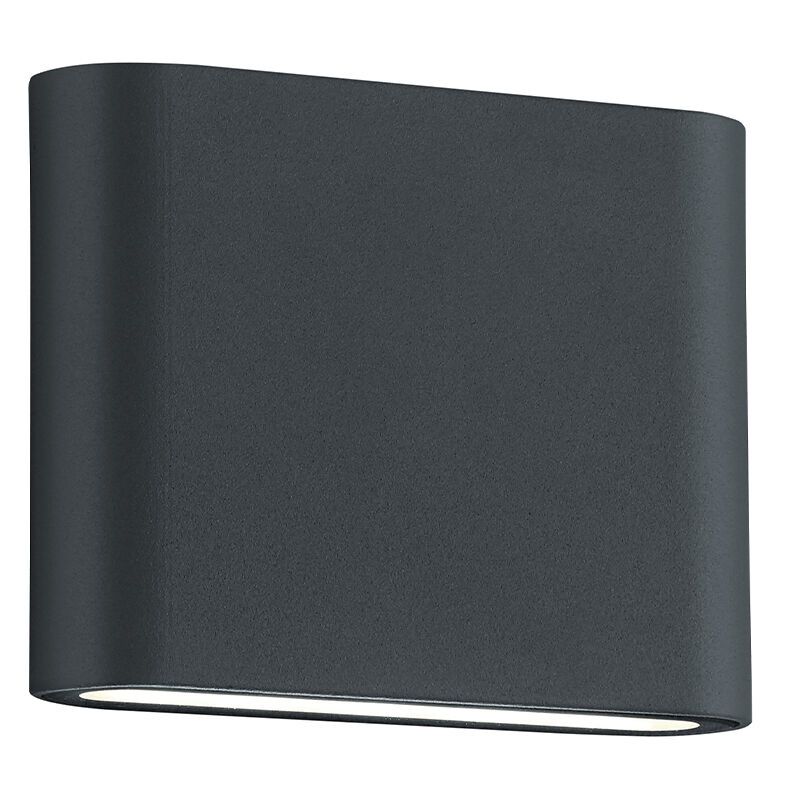 Antraciete buitenlamp modern, Bridlington, 2,5W, 3000K LED, IP54