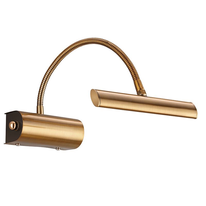 Bronzen wandlamp modern, Eliza, 4W, 3000K LED