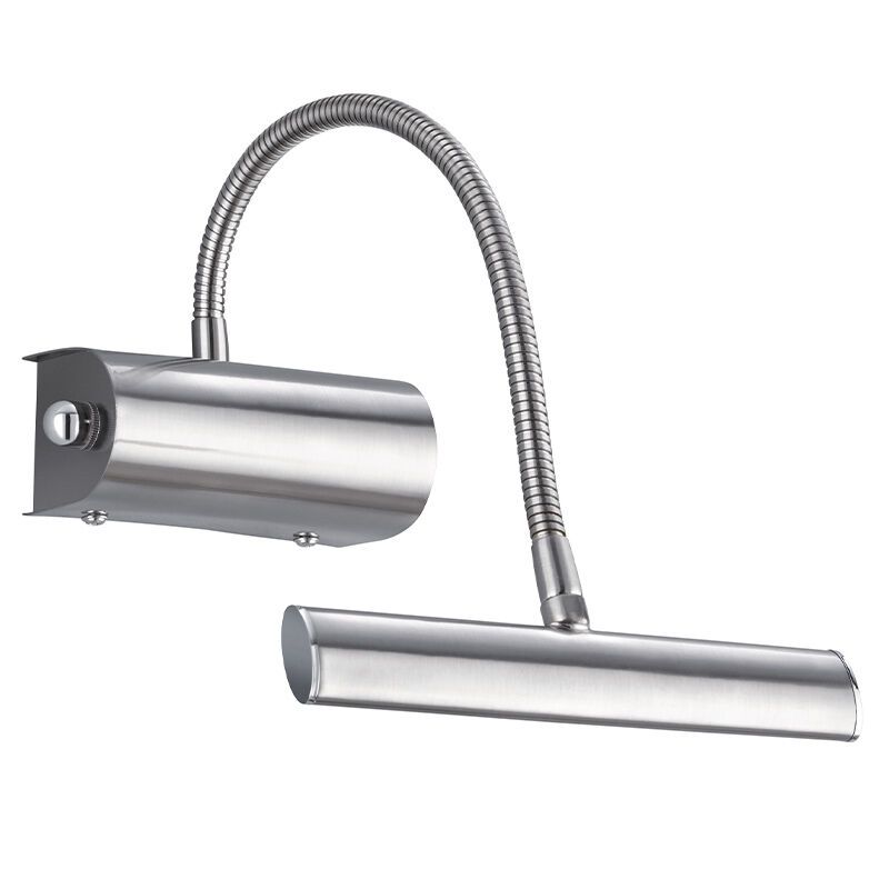 Nikkelen schilderijverlichting modern, Eliza, 4W, 3000K LED