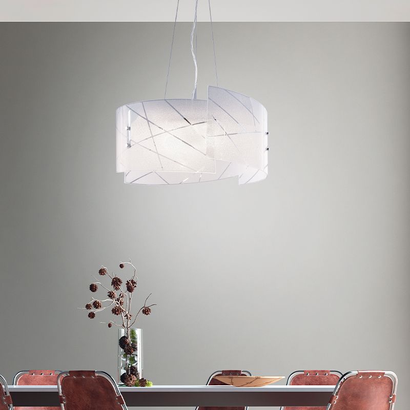 Witte hanglamp modern, Fortes