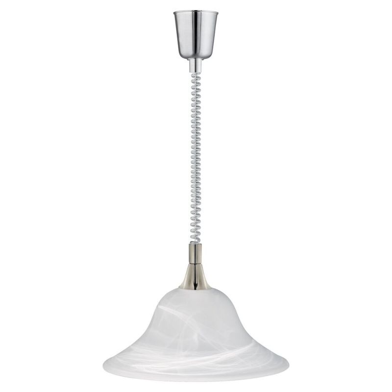 Aurora hanglamp, modern design, nikkel Aurora hanglamp, modern design, nikkel