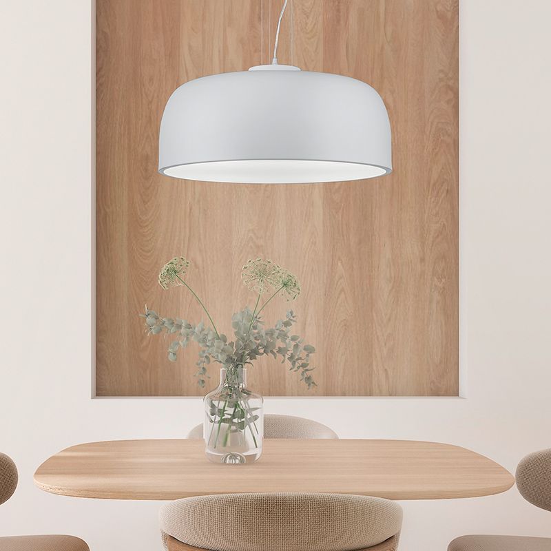 Witte hanglamp modern, Alnon Witte hanglamp modern, Alnon