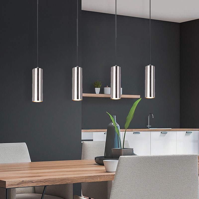 Nikkelen hanglamp modern, Kaso