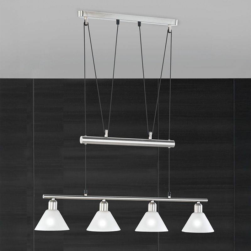 Nikkelen hanglamp klassiek, Portland Nikkelen hanglamp klassiek, Portland