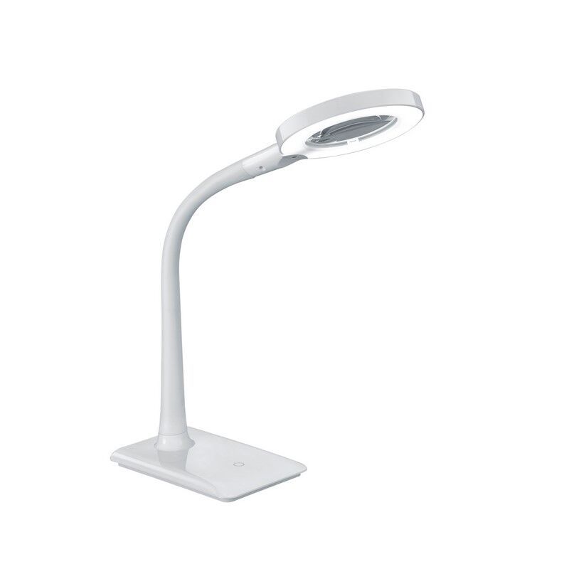 Witte bureaulamp modern, Ulyssae, 5W, 3500K LED, met schakelaar