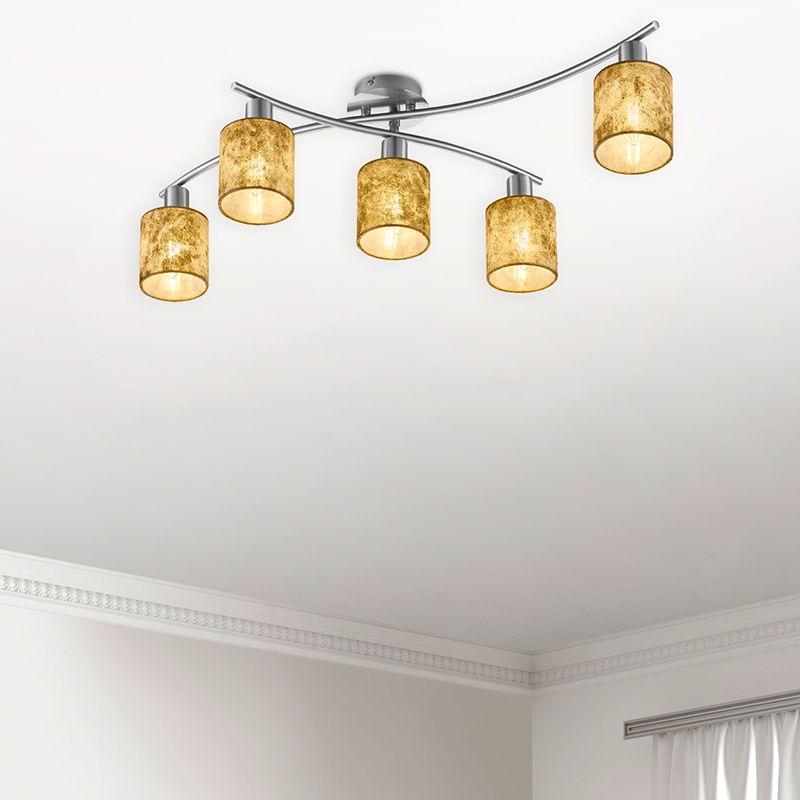 Zwarte plafonnière modern, Kyan Zwarte plafonnière modern, Kyan