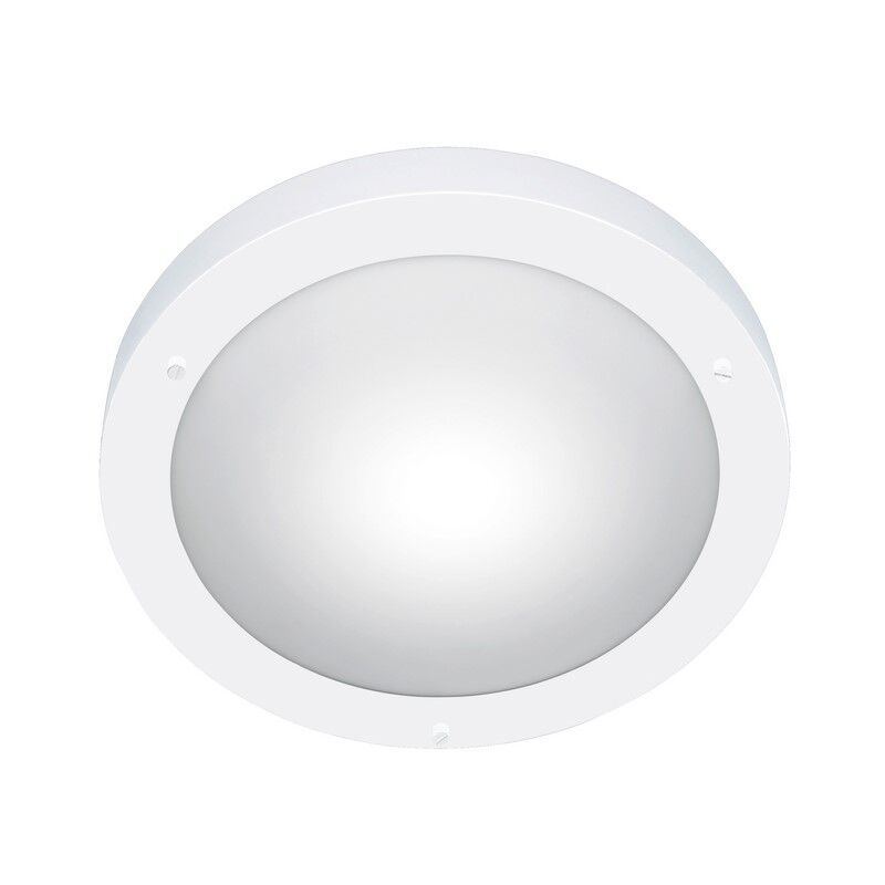 Hadleigh plafondlamp, met nikkel rand