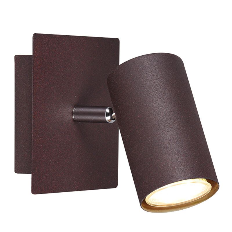 Roestkleurige wandspot modern, Kaso