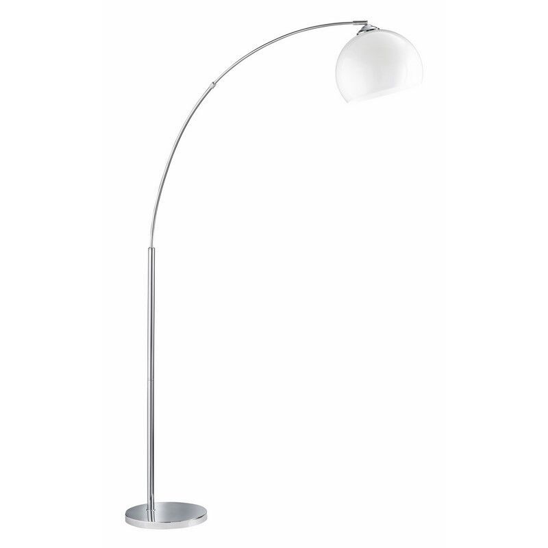 Witte, basis vloerlamp Yana