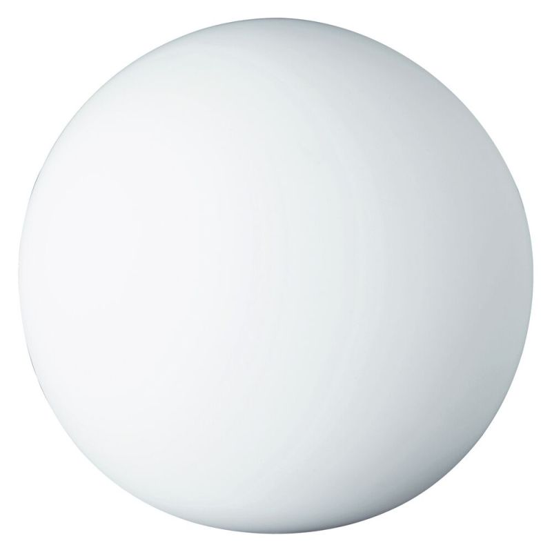 Lexie tafellamp, bolvormig, wit
