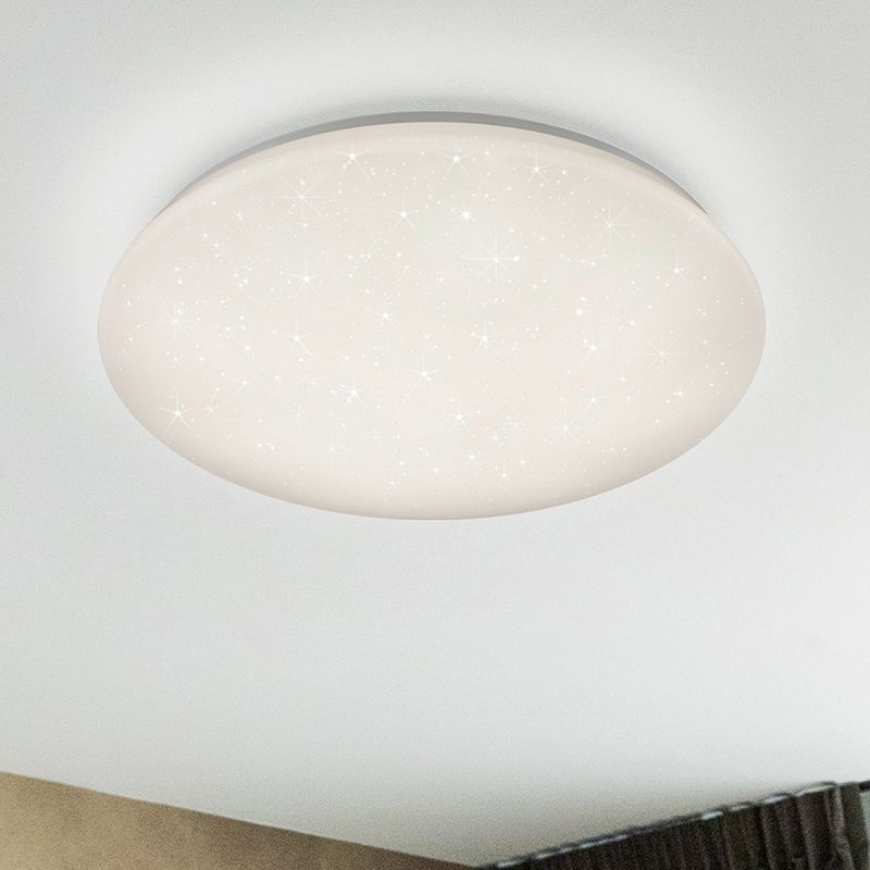 Witte plafonnière modern, Beert, 21W, 4000K LED, IP44 Witte plafonnière modern, Beert, 21W, 4000K LED, IP44