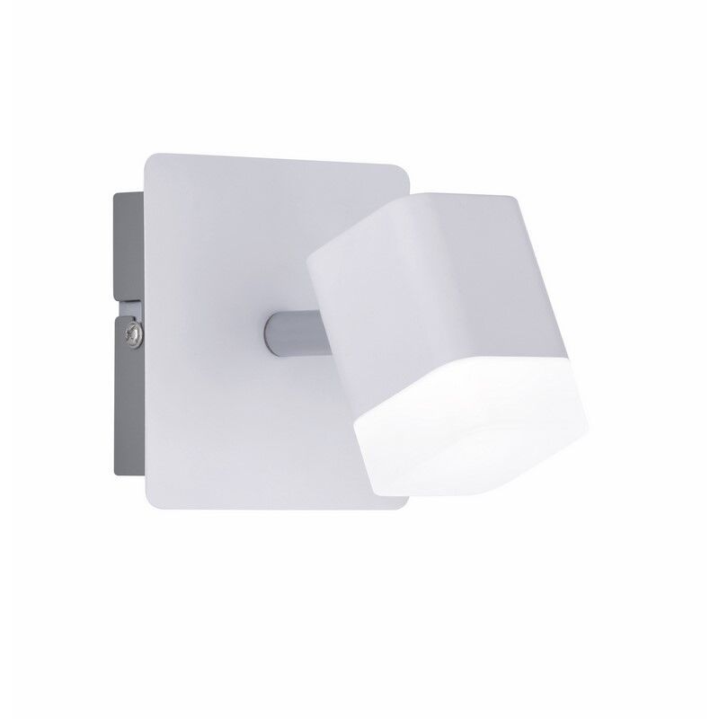 Witte wandspot modern, Kolind, 4W, 3000K LED