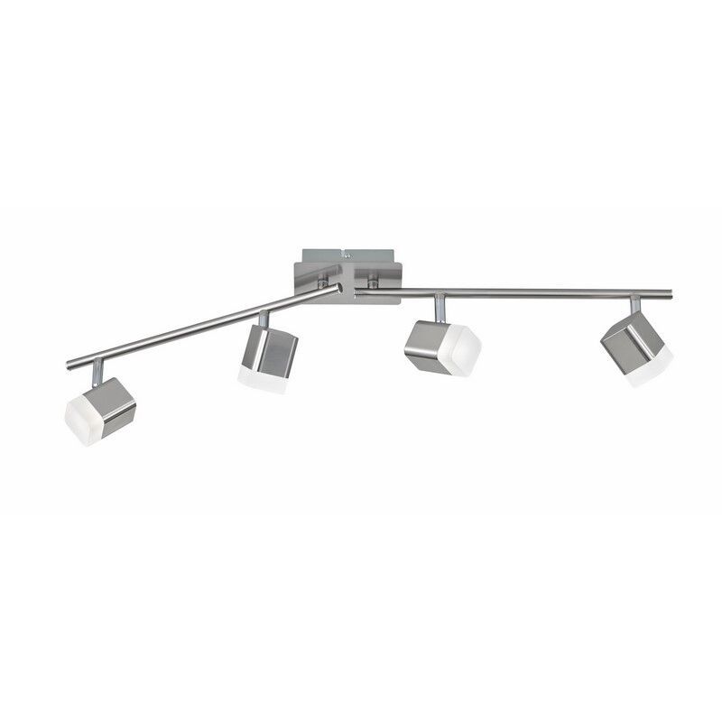 Nikkelen plafondspot modern, Kolind, 4W, 3000K LED Nikkelen plafondspot modern, Kolind, 4W, 3000K LED