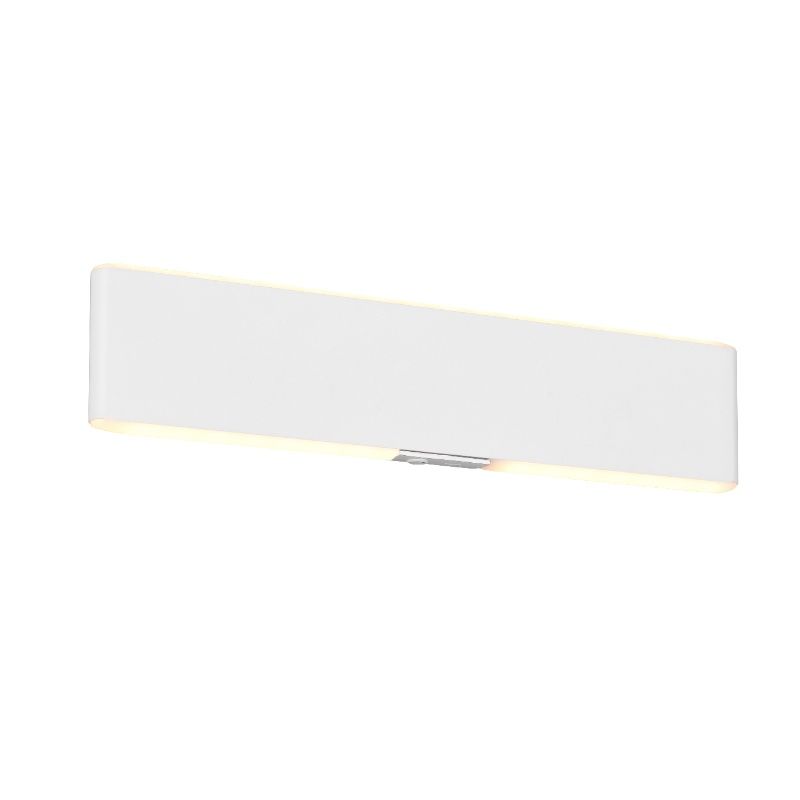 Witte up down wandlamp modern, Zwier, 3W, warm tot koud wit verstelbare LED, met schakelaar