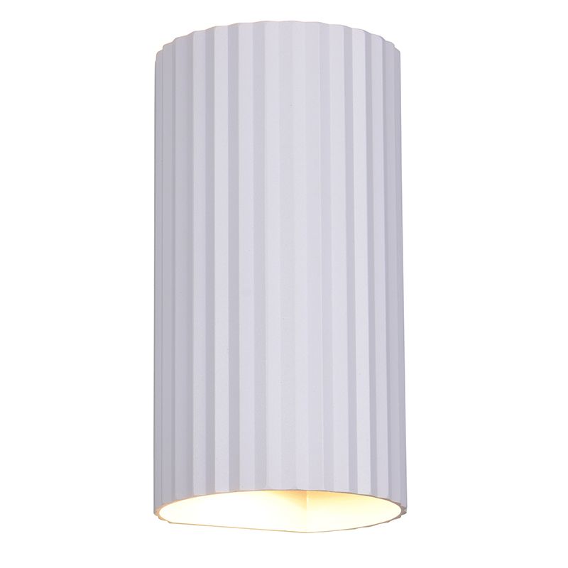 Witte up down wandlamp modern, Sieb