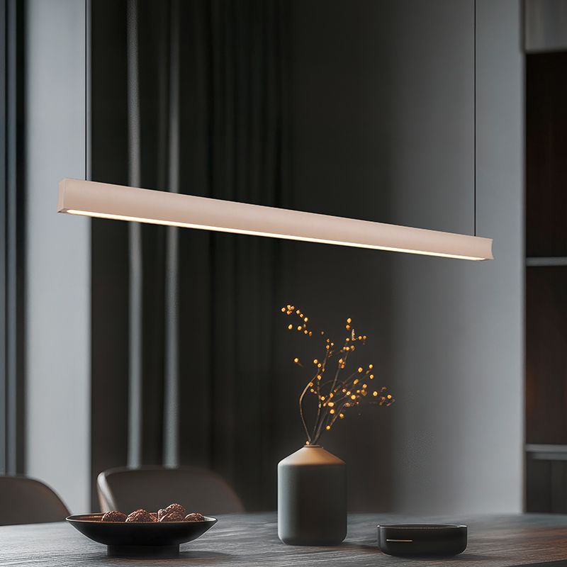 Beige hanglamp modern, Wishal, 29W, white switch LED, 3-staps dimbaar Beige hanglamp modern, Wishal, 29W, white switch LED, 3-staps dimbaar