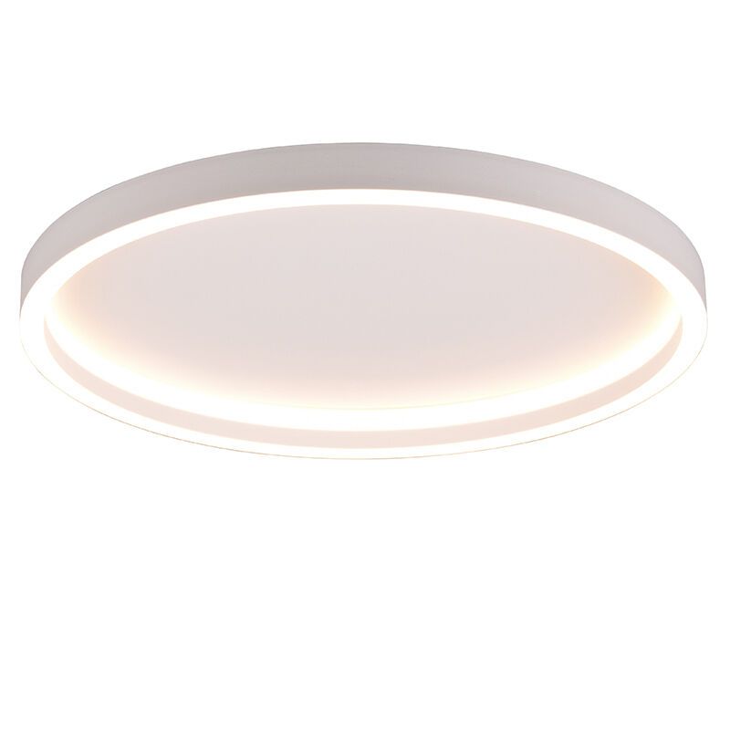 Witte plafonnière design, Gilbert, 20W, 3000K LED