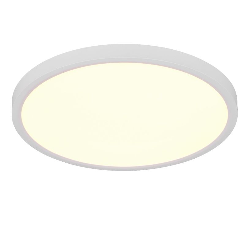 Witte plafonnière modern, Zayd, 30W, white switch LED, 3-staps dimbaar Witte plafonnière modern, Zayd, 30W, white switch LED, 3-staps dimbaar
