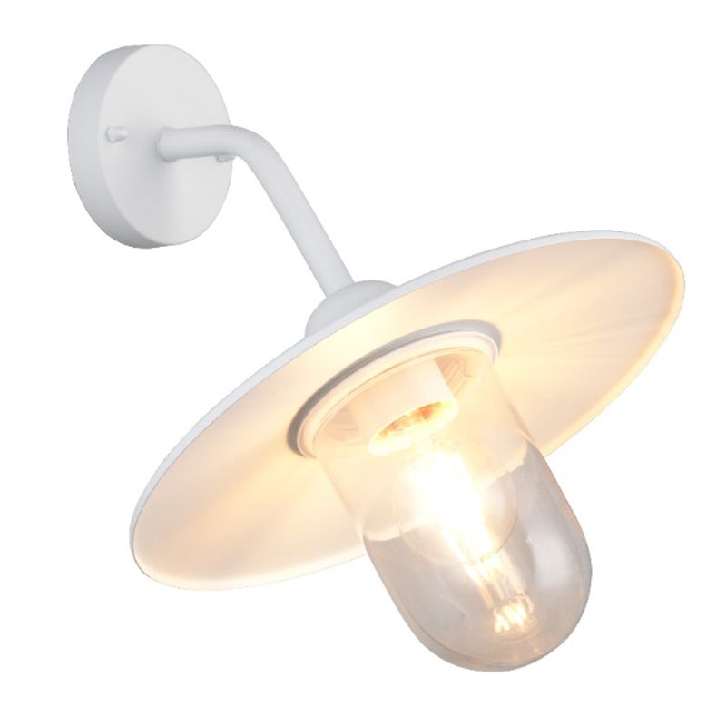 Witte buitenlamp klassiek, Verena, IP44