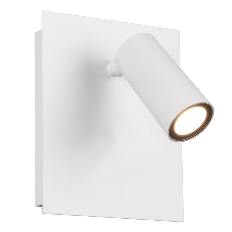 Moderne buiten wandlamp Rufus, wit, geïntegreerd LED 3000K