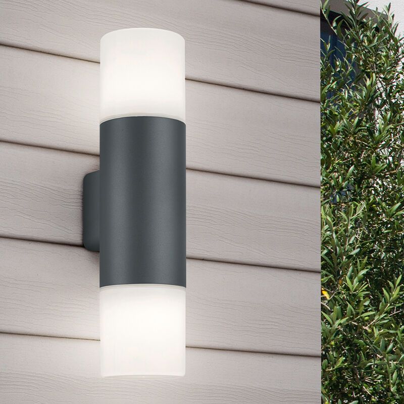 Antraciete buitenlamp modern, Fjelso, IP44 Antraciete buitenlamp modern, Fjelso, IP44