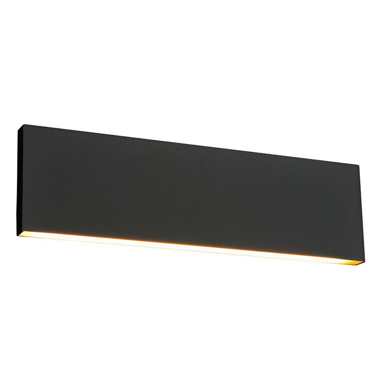Antraciete up down wandlamp Coscon, metaal, modern, 6 watt