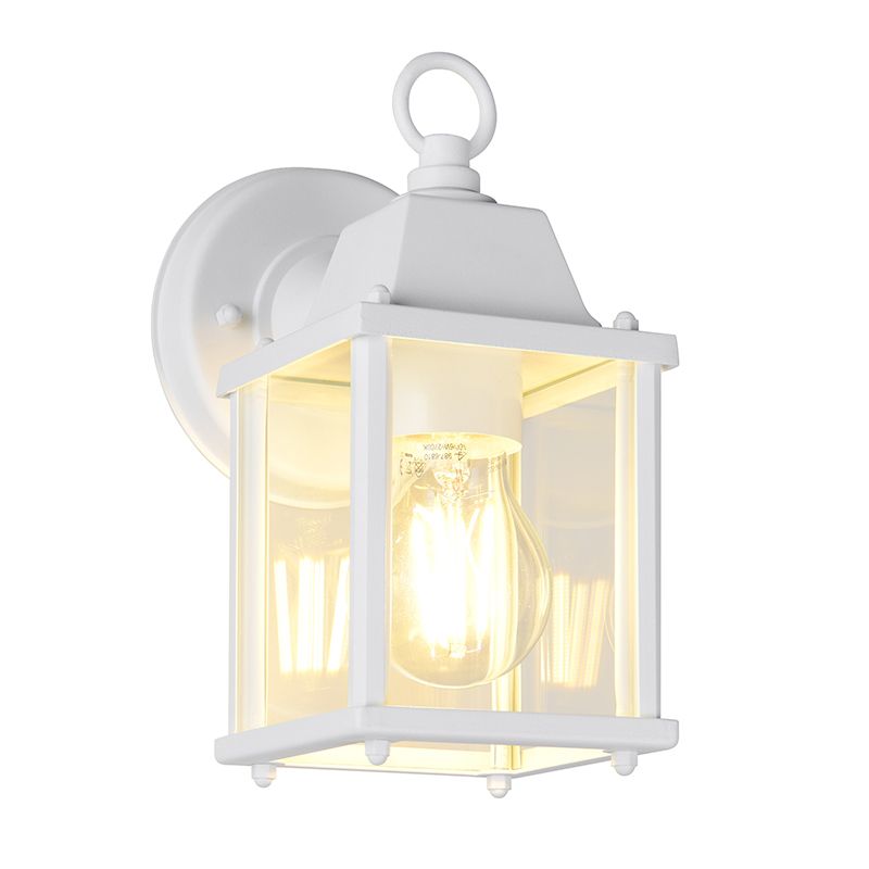 Witte buitenlamp klassiek, Metje Witte buitenlamp klassiek, Metje