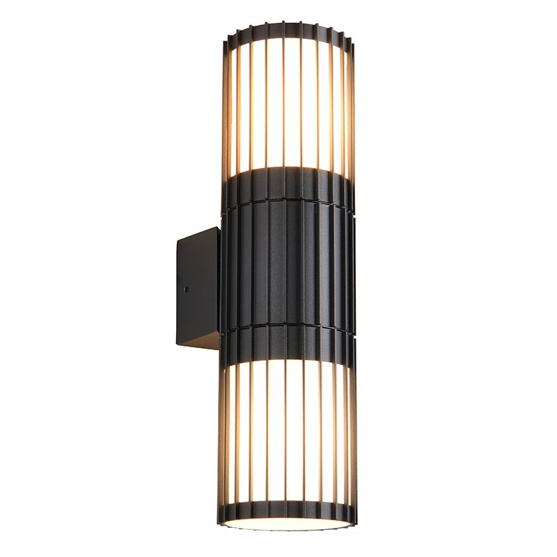 Antraciete up down wandlamp modern, Oumnia, IP54 Antraciete up down wandlamp modern, Oumnia, IP54
