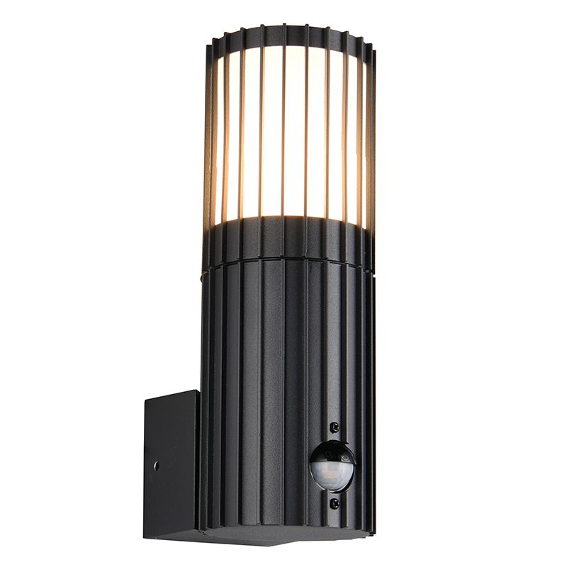Antraciete buiten plafondlamp met bewegingssensor modern, Oumnia, IP54