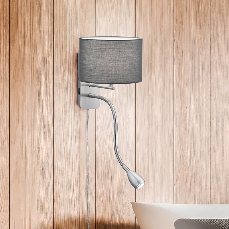 Nikkelen up down wandlamp modern, Ledbury Nikkelen up down wandlamp modern, Ledbury