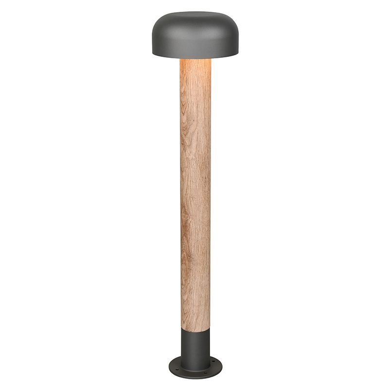 Grijze buitenlamp modern, Krishna, IP54 Grijze buitenlamp modern, Krishna, IP54