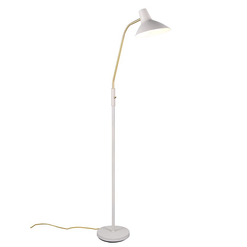 Witte vloerlamp klassiek, Merit Witte vloerlamp klassiek, Merit