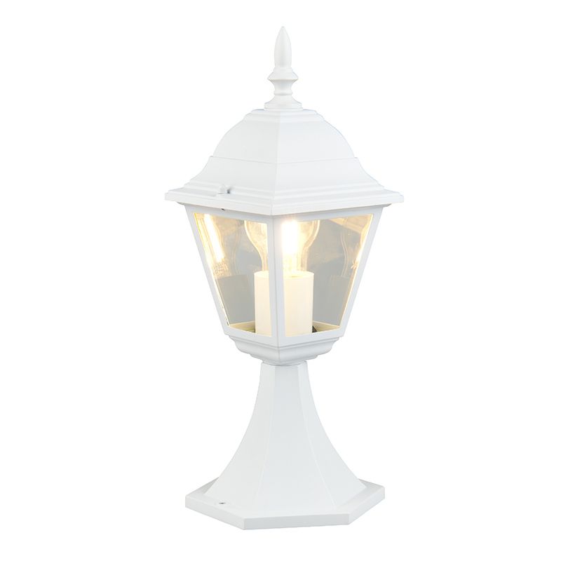 Witte buitenlamp klassiek, Lavina, IP44 Witte buitenlamp klassiek, Lavina, IP44