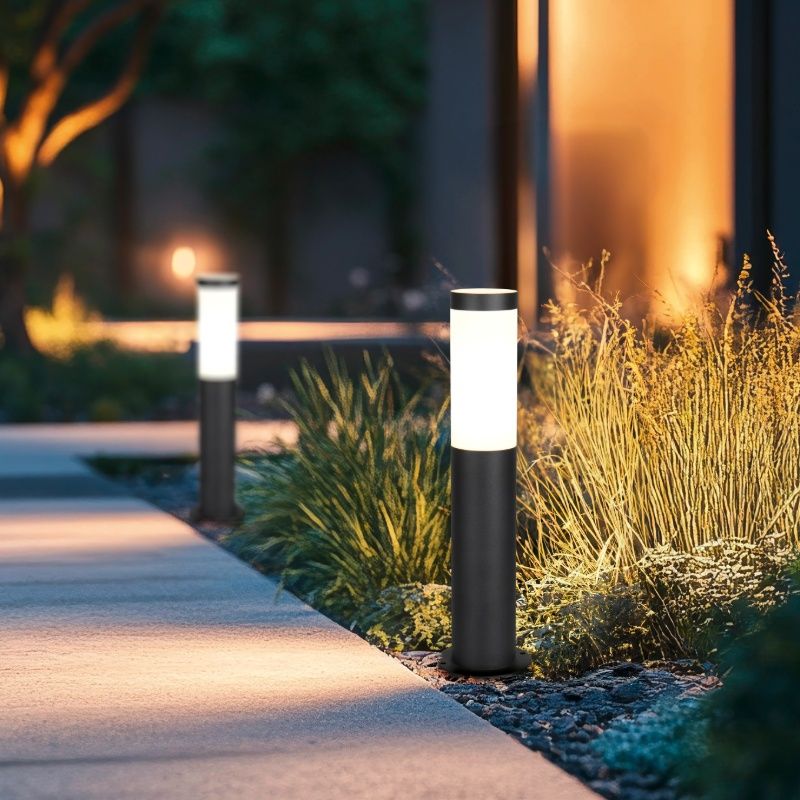 Zwarte buitenlamp modern, Rieuwert, IP44 Zwarte buitenlamp modern, Rieuwert, IP44