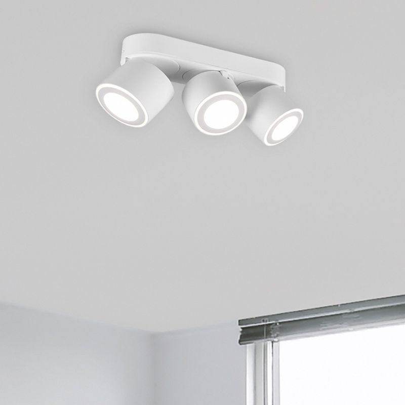 Moderne plafonniere Jorno, wit, 3,5w geintegreerd LED Moderne plafonniere Jorno, wit, 3,5w geintegreerd LED