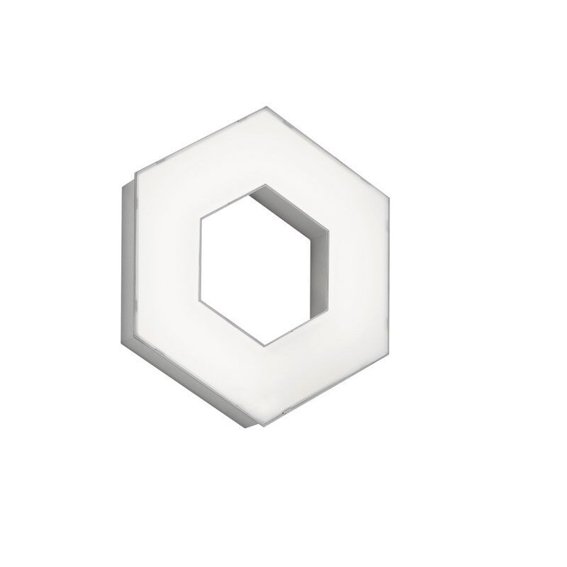 Witte plafonniere Kojo, kunststof, modern, 8 watt Witte plafonniere Kojo, kunststof, modern, 8 watt