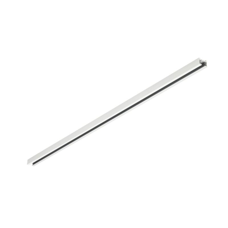 1 meter spanningsrail voor 2-fase railverlichting, wit