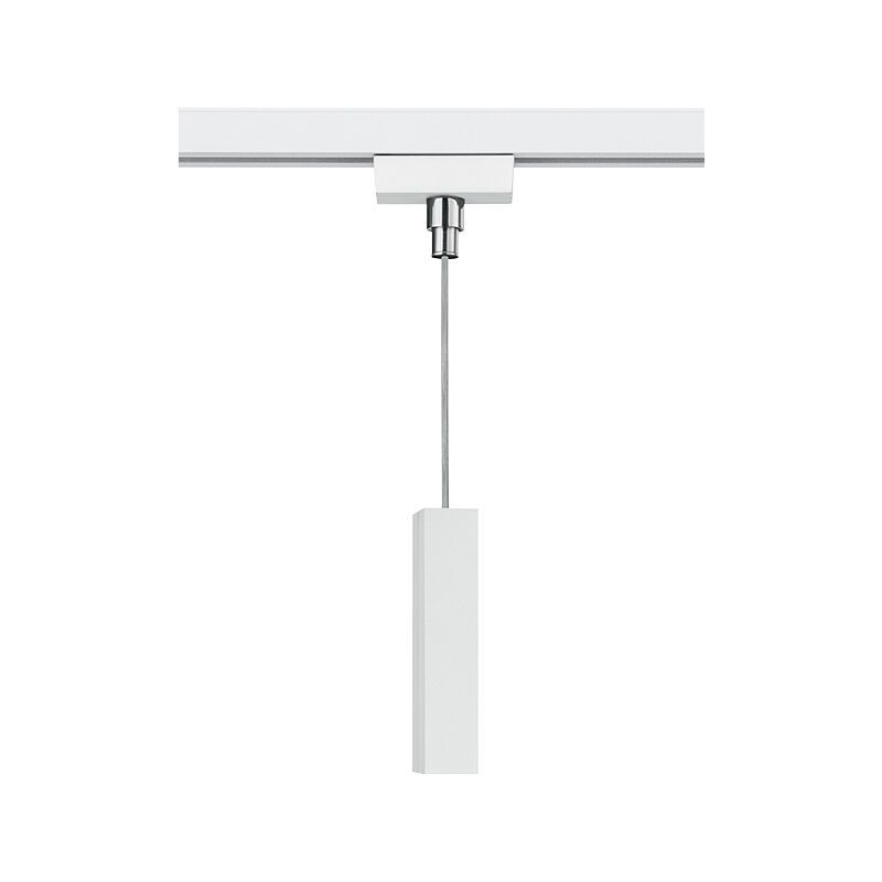Hangadapter voor 2 fase railspots, wit