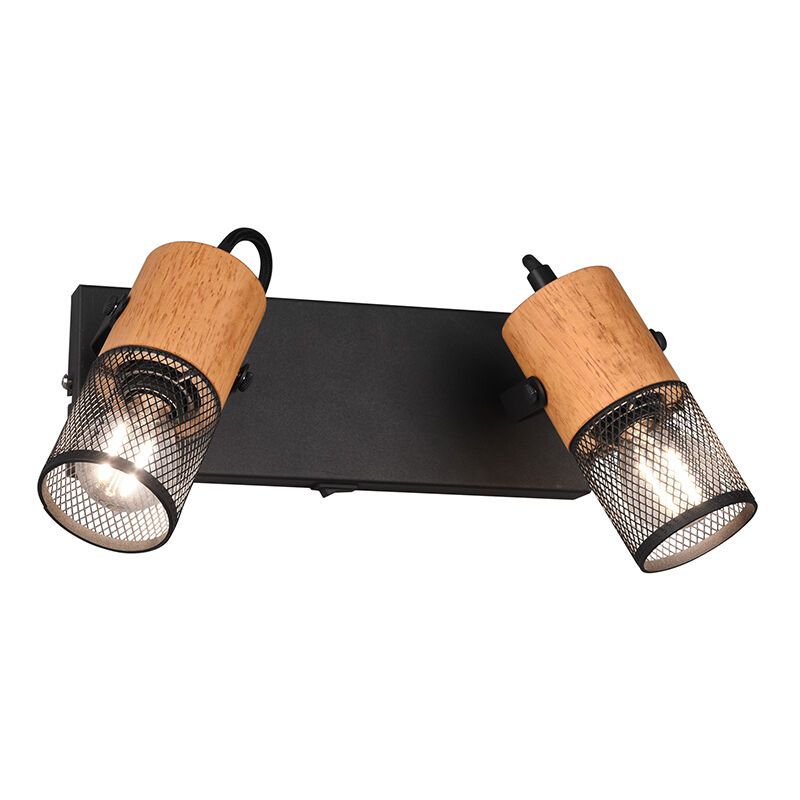 Vintage wandspot Jessica, zwart Vintage wandspot Jessica, zwart