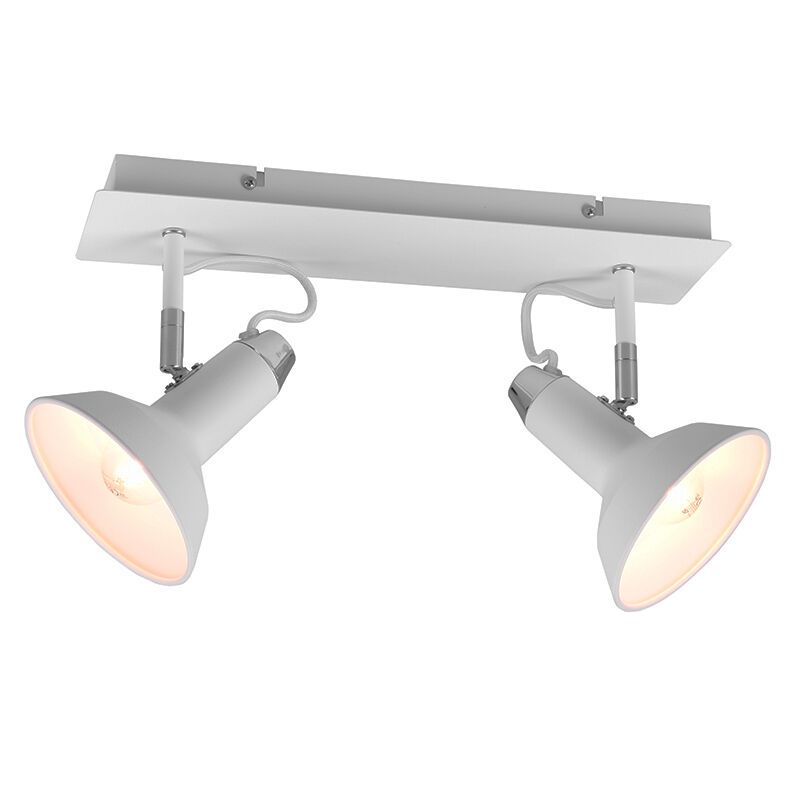 Witte plafondspot retro, Sylvester Witte plafondspot retro, Sylvester