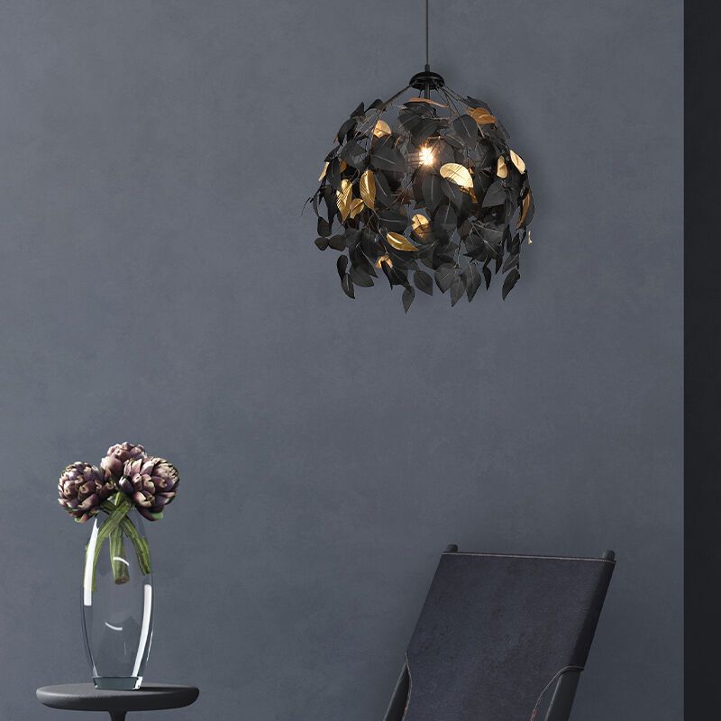 Zwarte hanglamp retro, Urwa Zwarte hanglamp retro, Urwa