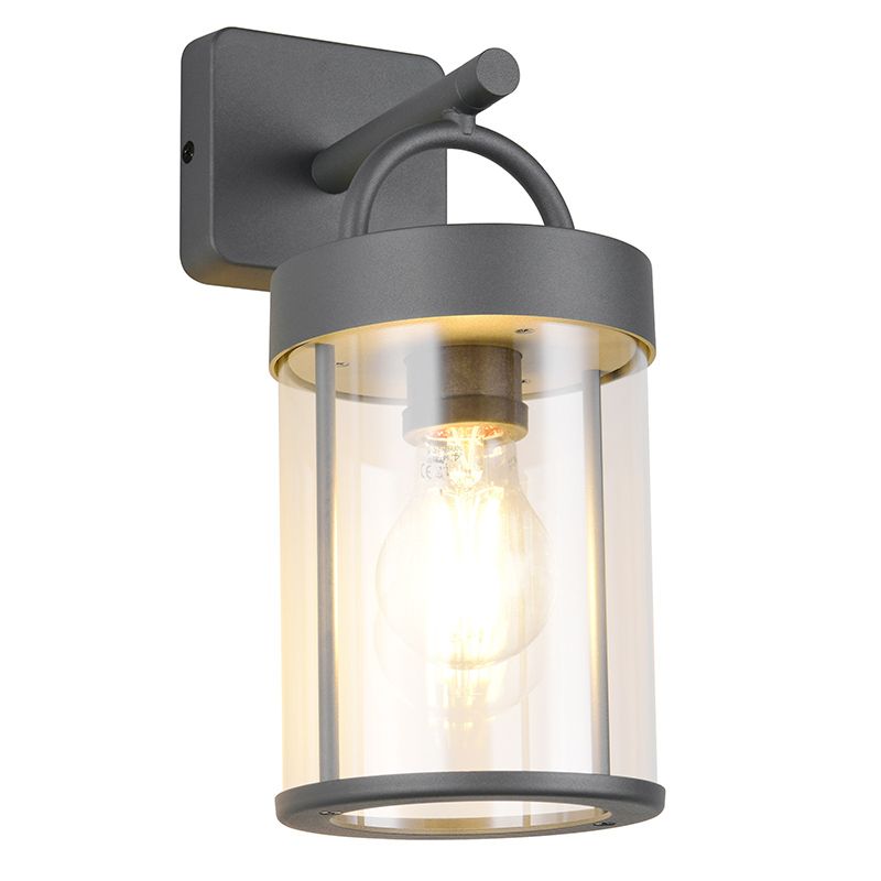 Antraciete buitenlamp modern, Piter, IP44 Antraciete buitenlamp modern, Piter, IP44