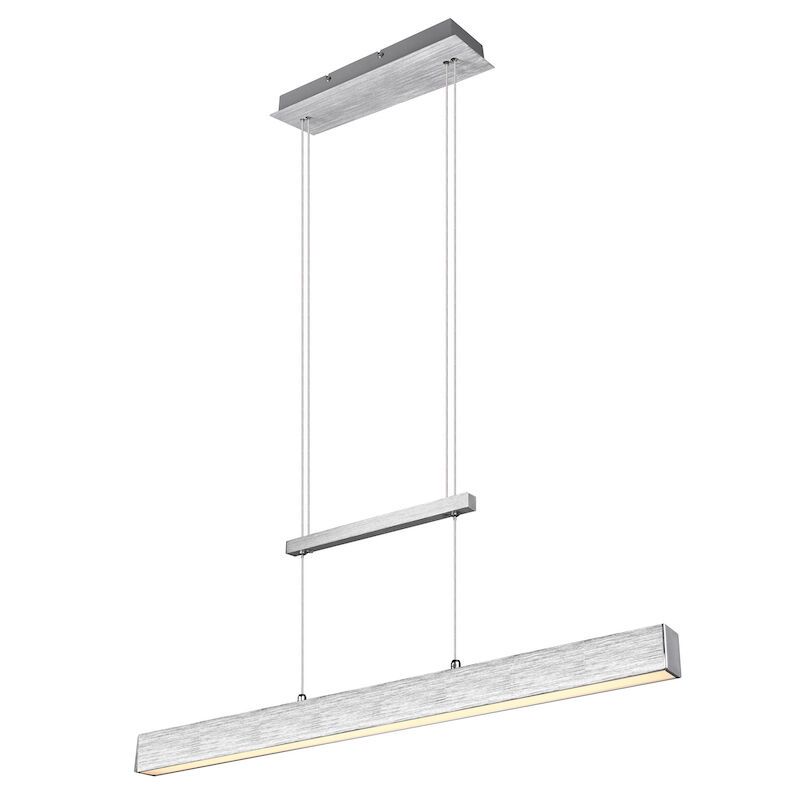 Moderne eettafelhanglamp Dinant, grijs