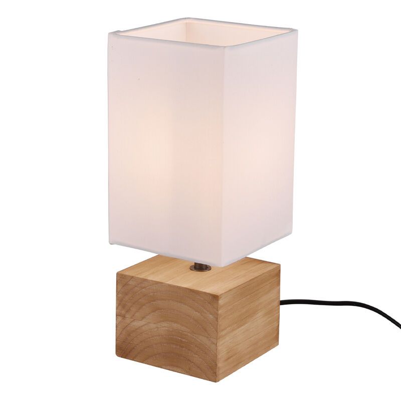 Moderne tafellamp Job, bruin