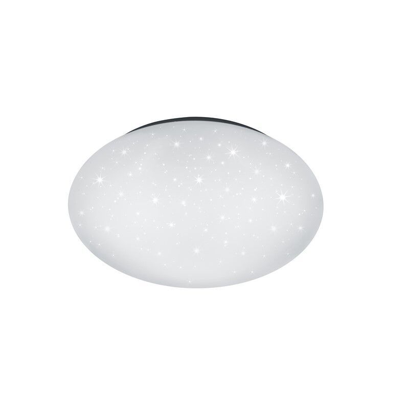 Witte plafonnière modern, Neda, 18W, warm tot koud wit verstelbare LED, met afstandsbediening Witte plafonnière modern, Neda, 18W, warm tot koud wit verstelbare LED, met afstandsbediening